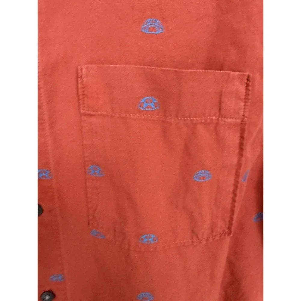 The North Face Men's Baytrail Large Geometric Igloo Tents Salmon 100% Cotton
